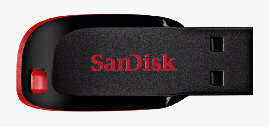 Usb Pen Drive Png File - Sandisk Cruzer Blade, Transparent Clipart