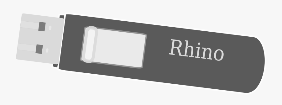 Computer Clipart Pendrive - Flash Drive Transparent Vector, Transparent Clipart