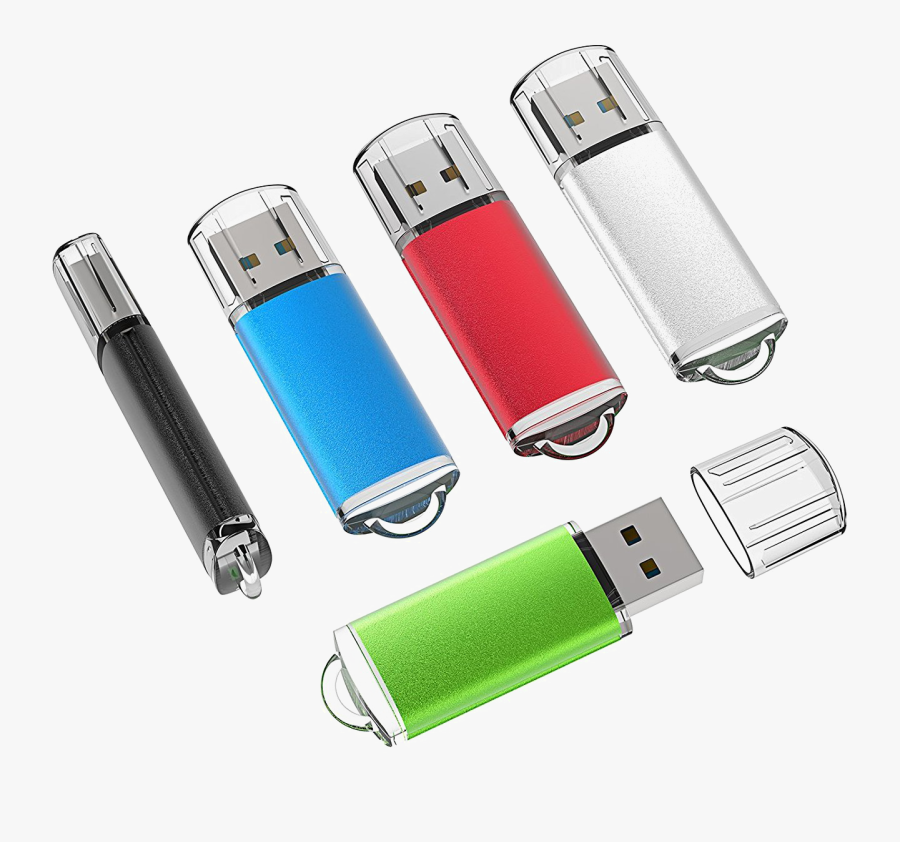 Flash Drive Transparent Background - Thumb Drives, Transparent Clipart