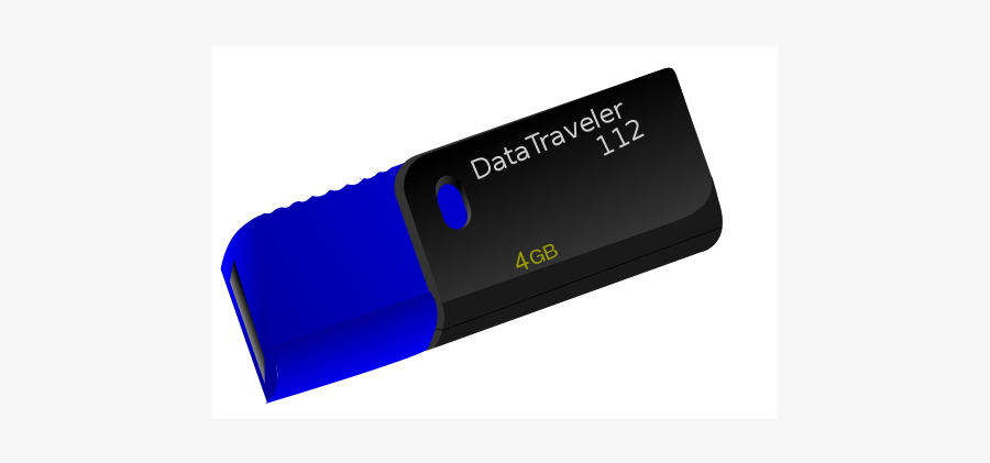 Usb Flash Drive Kingston Datatraveller 112 - Usb Flash Drive, Transparent Clipart