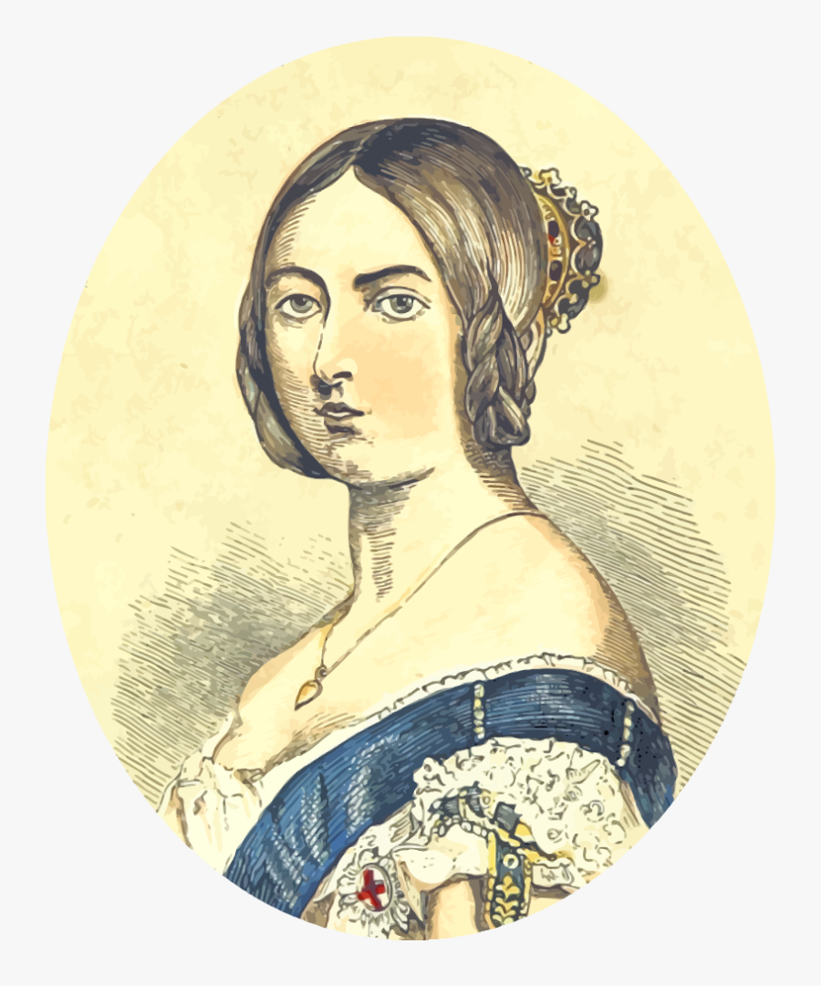 Portrait,self Portrait,art - Queen Victoria Clipart, Transparent Clipart