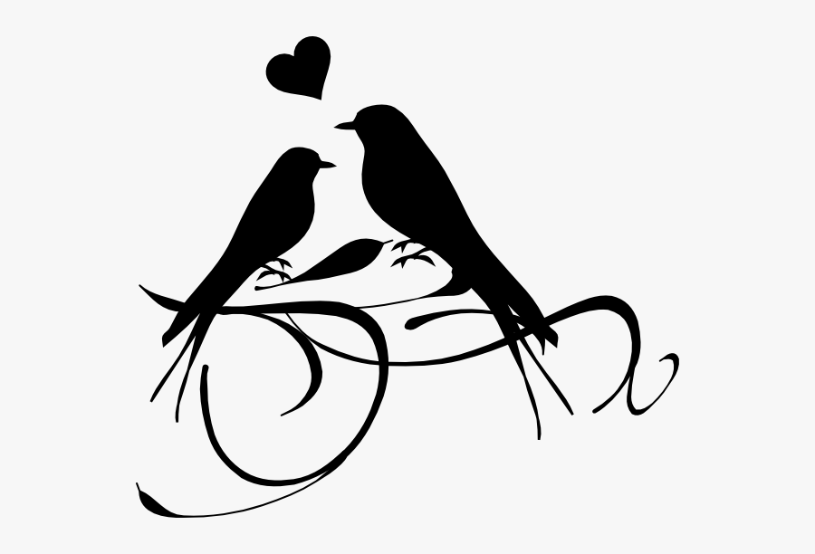 Wedding Dove Clipart Png Transparent Png , Png Download - Wedding Clipart Love Bird, Transparent Clipart