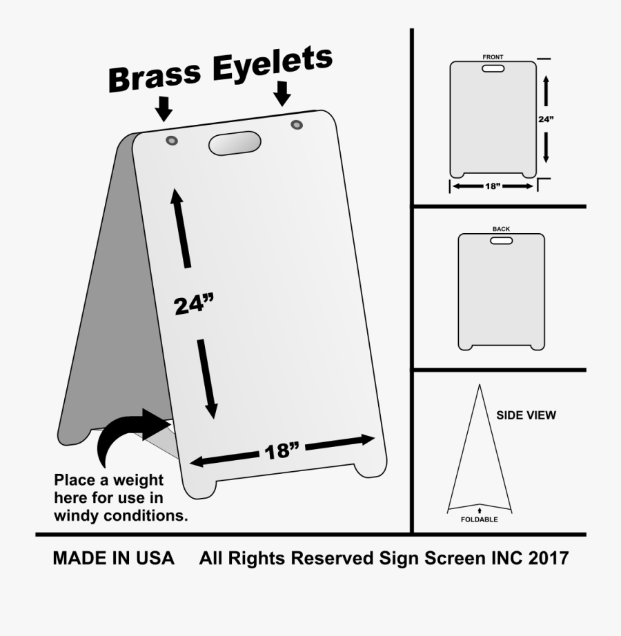 Diy Free Standing Sign, Transparent Clipart