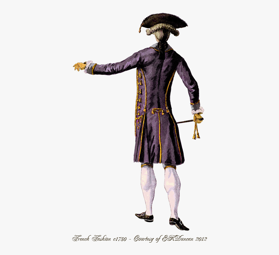 Transparent 18th Amendment Clipart - Man 18th Century French Fashion, Transparent Clipart
