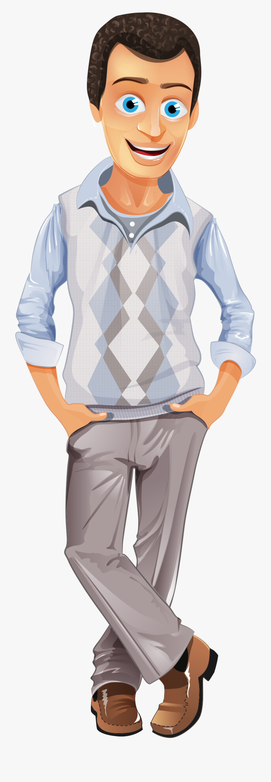 Business Casual Friday Clip - Business Casual Cartoon Png, Transparent Clipart