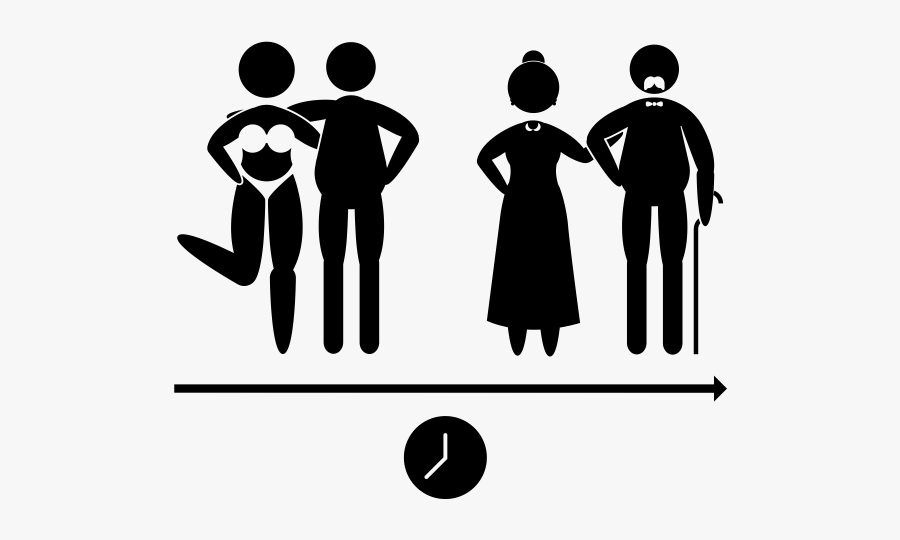 Aging Rubber Stamp"
 Class="lazyload Lazyload Mirage - Multi Generational Family Icon, Transparent Clipart