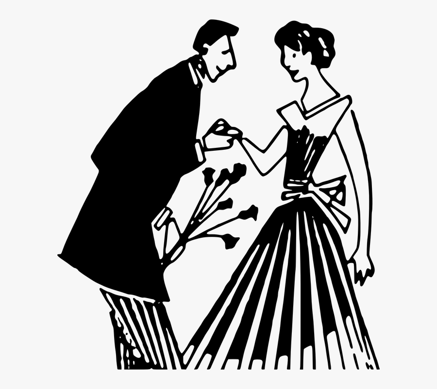 Couple, Love, Marriage, Proposal, Romance, Relationship - You Had Me At The Proper Use, Transparent Clipart