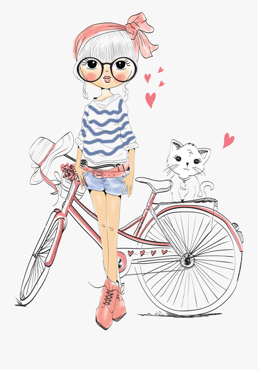 Imagenes De Moda En Caricatura, Transparent Clipart