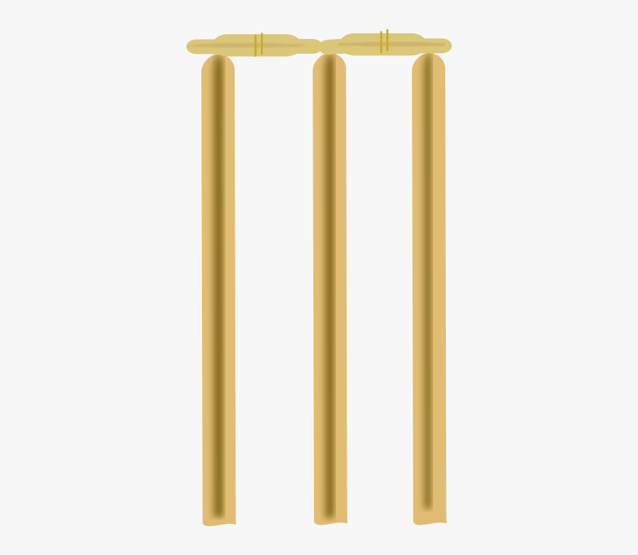 Wickets - Cricket Stump Png Clipart, Transparent Clipart