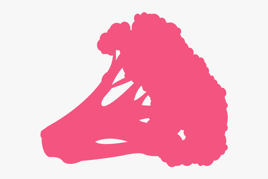 Broccoli Silhouettes, Transparent Clipart