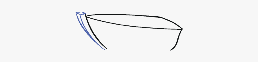 How To Draw Boat - Sketch, Transparent Clipart