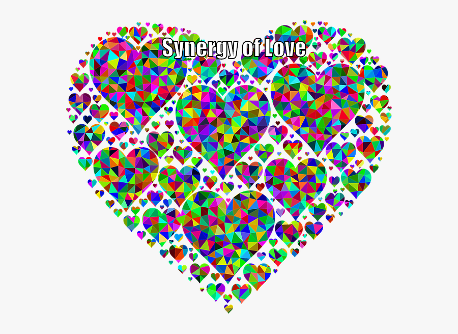 Synergy Of Love - Love Shape Blue Color, Transparent Clipart
