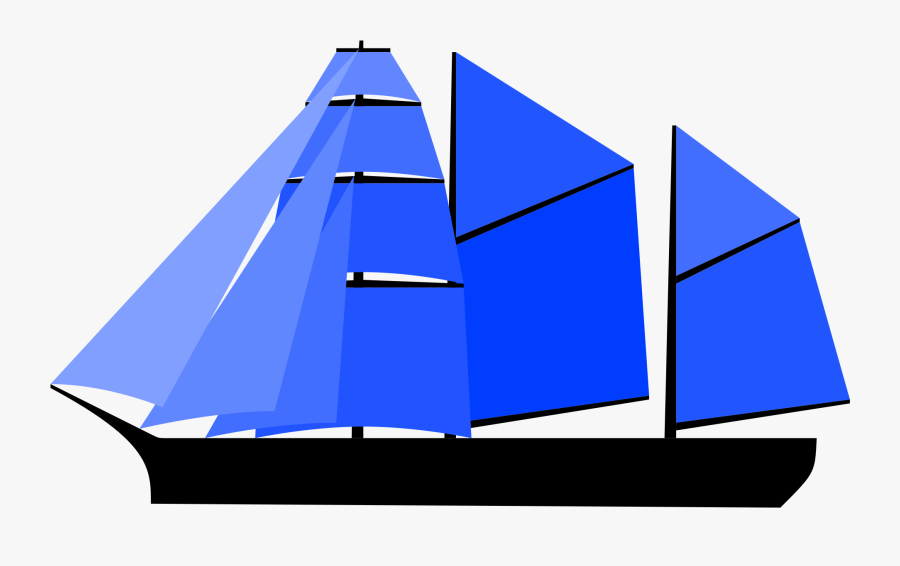 Sailboat Vector Perahu Layar - Que Significa Bergantin, Transparent Clipart