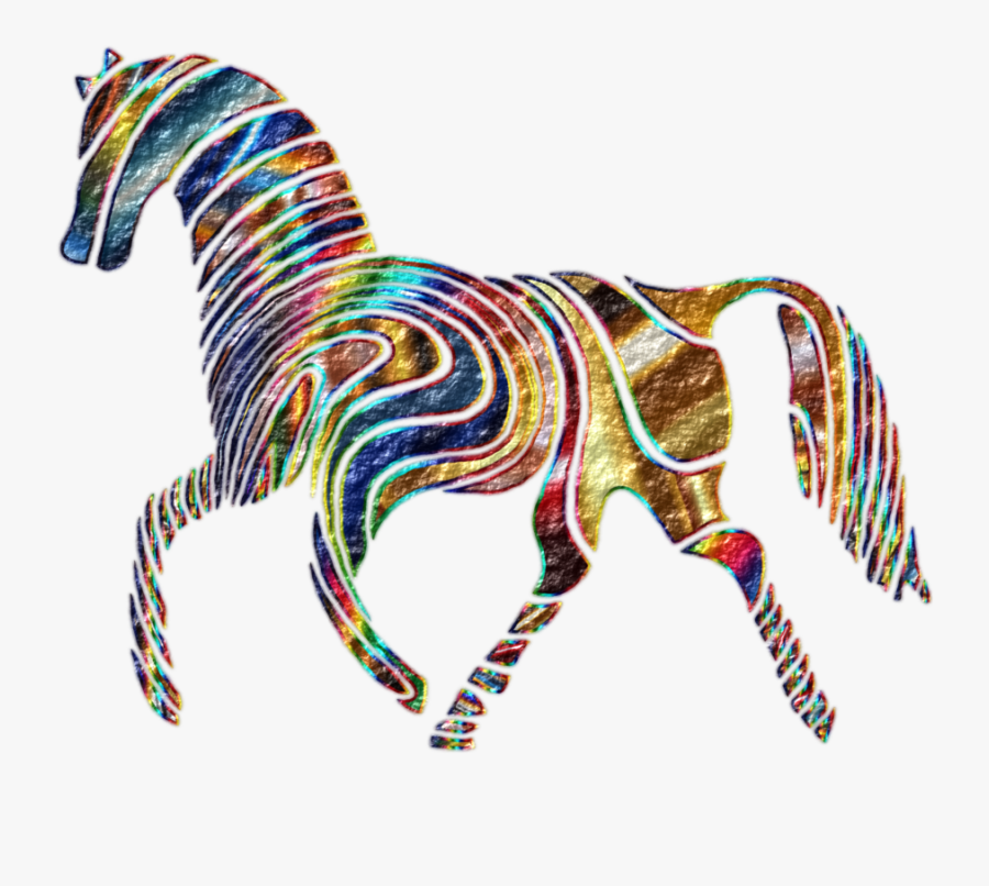 Horse Like Mammal,zebra,mammal - Imagenes Tumblr De Caballos, Transparent Clipart