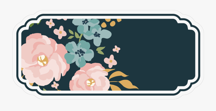 Wedding Card Print & Cut File - Japanese Camellia, Transparent Clipart