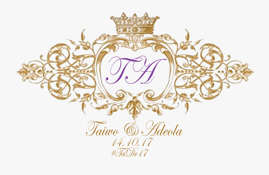Tade2017 Logo - Royal Vintage Wedding Cover, Transparent Clipart