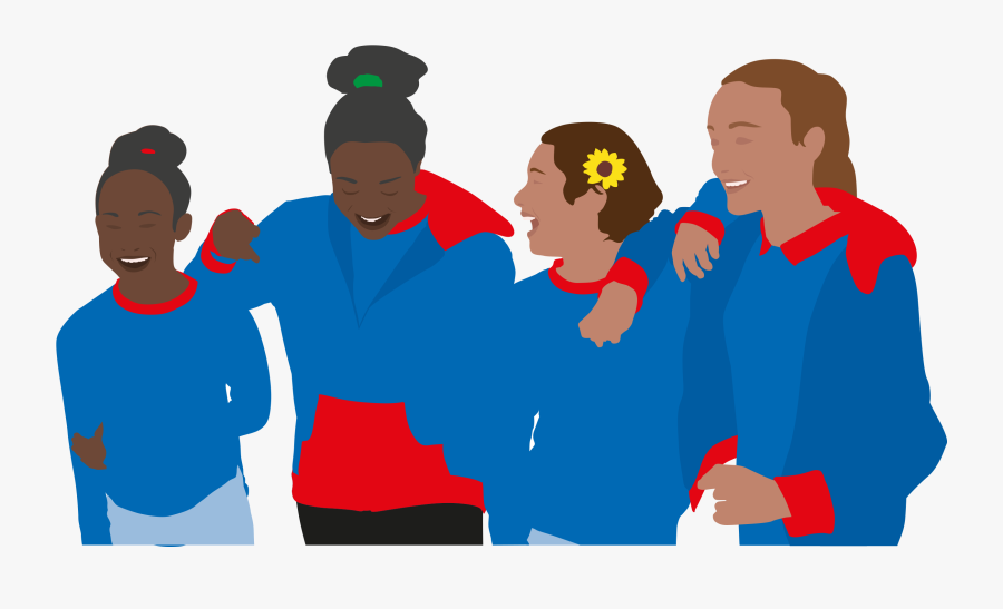 Girl Guide Uk Cartoon, Transparent Clipart