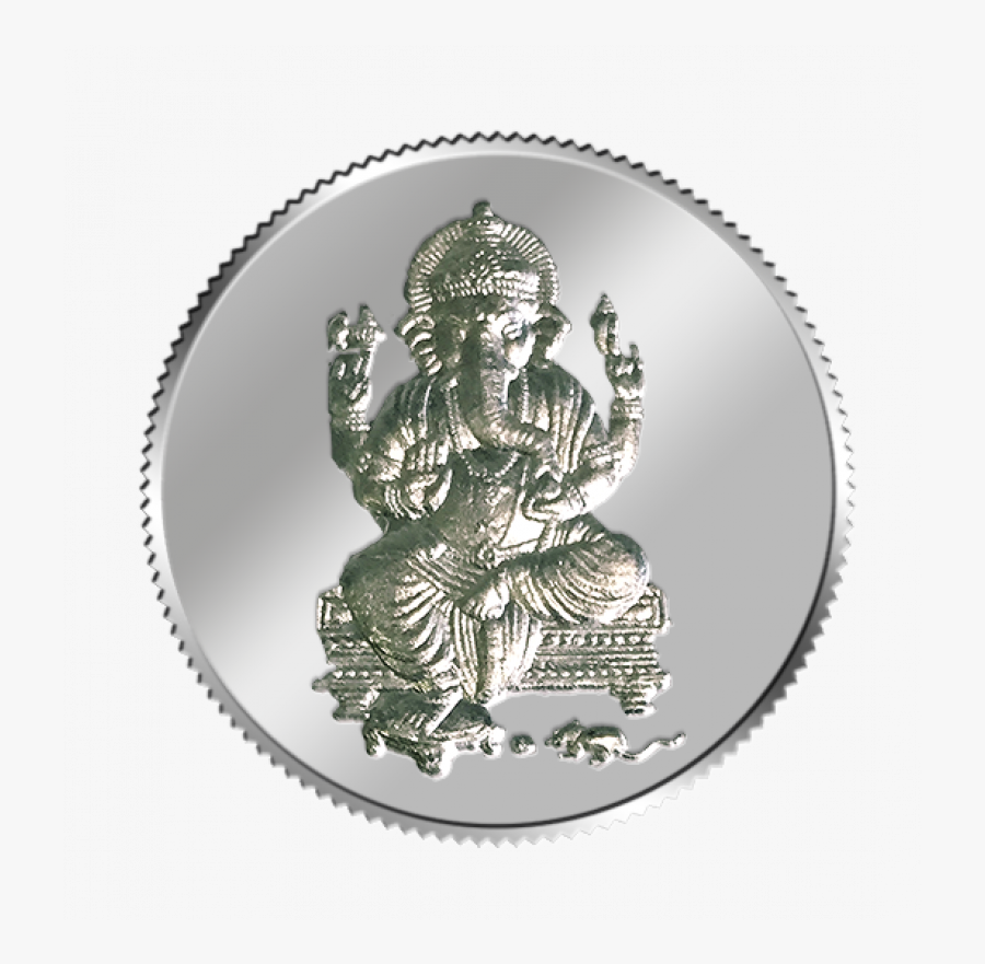 Silver Coins Lakshmi, Transparent Clipart