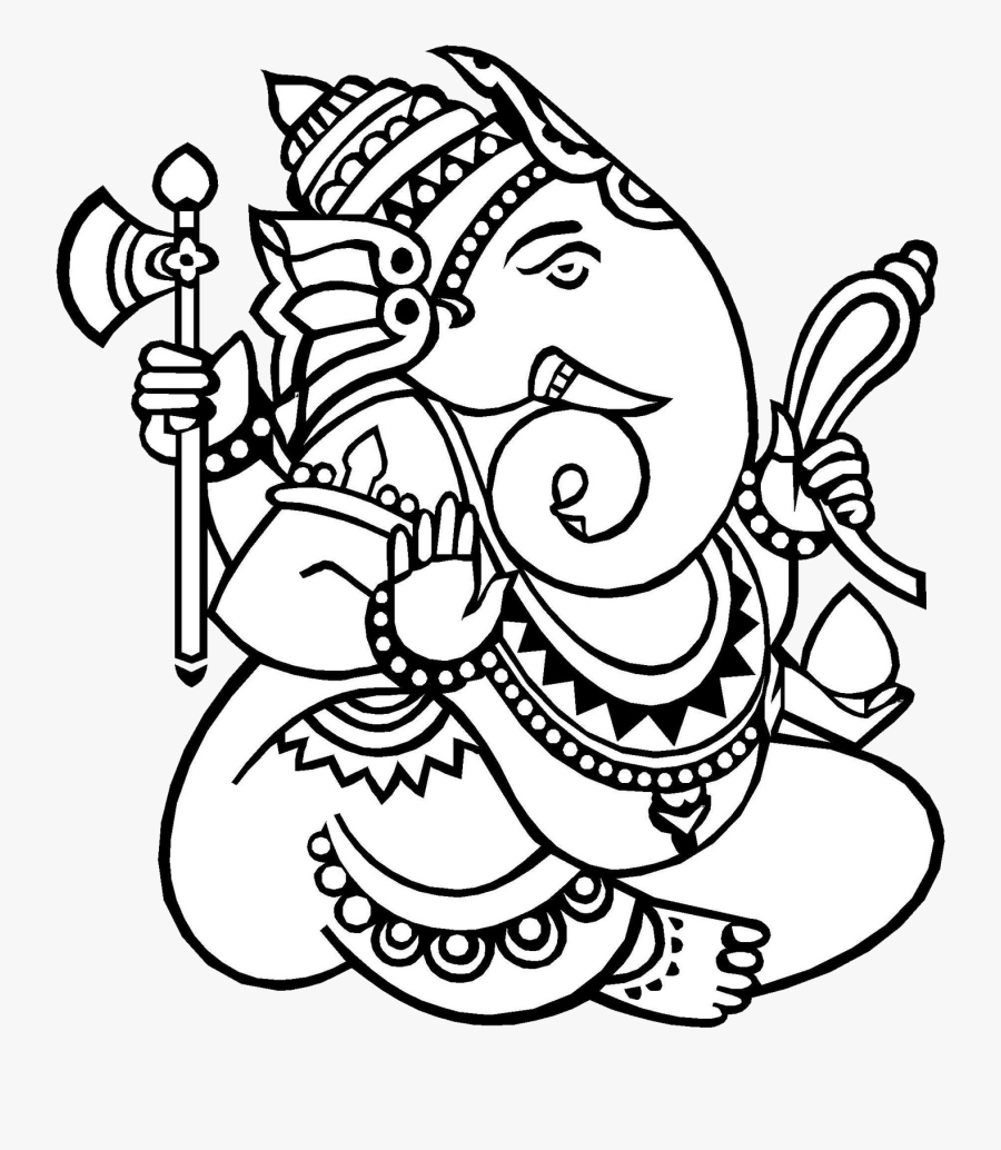Easy Durga Maa Drawing, Transparent Clipart
