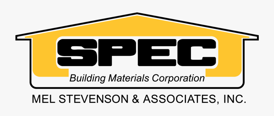 Spec Building Materials Logo, Transparent Clipart