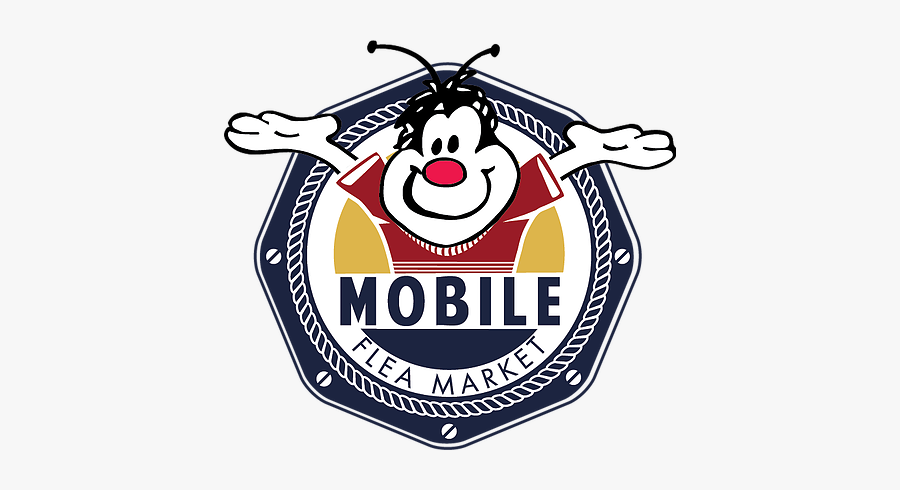 Flea Market Mobile Logo, Transparent Clipart