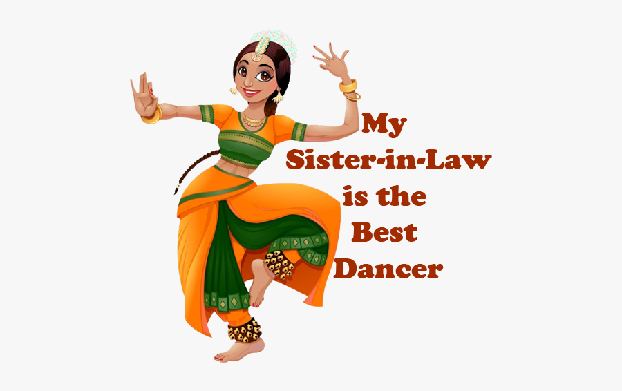 Happy Clipart Rakhi - Indian Girl Cartoon Character, Transparent Clipart