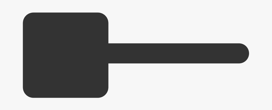 Ftline Rect Begin - Sign, Transparent Clipart