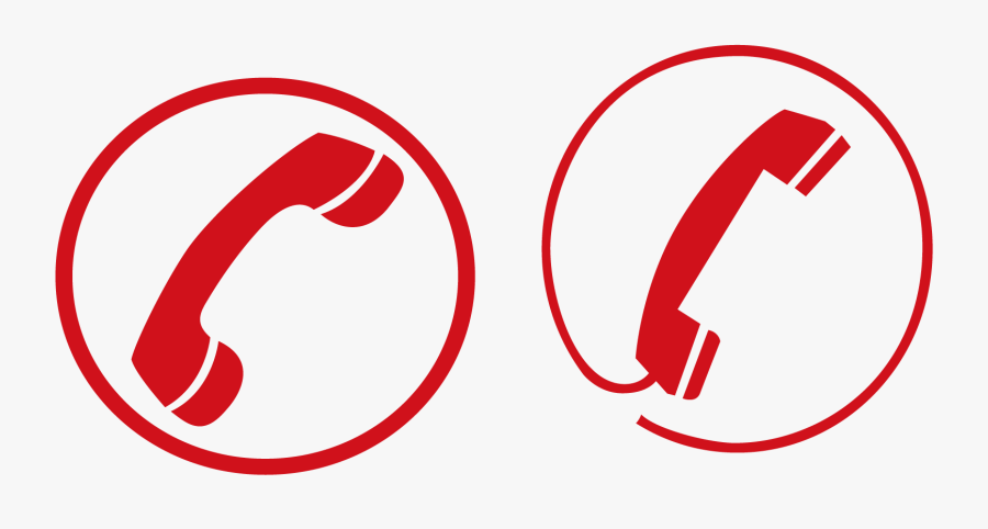 Red Telephone Icon Png - Red Phone Icon Png, Transparent Clipart