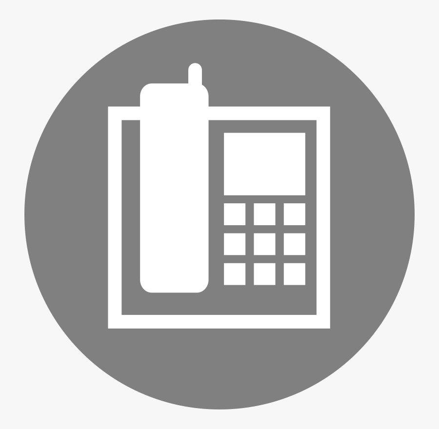 Phone Icon - Office Phone Icon Png, Transparent Clipart