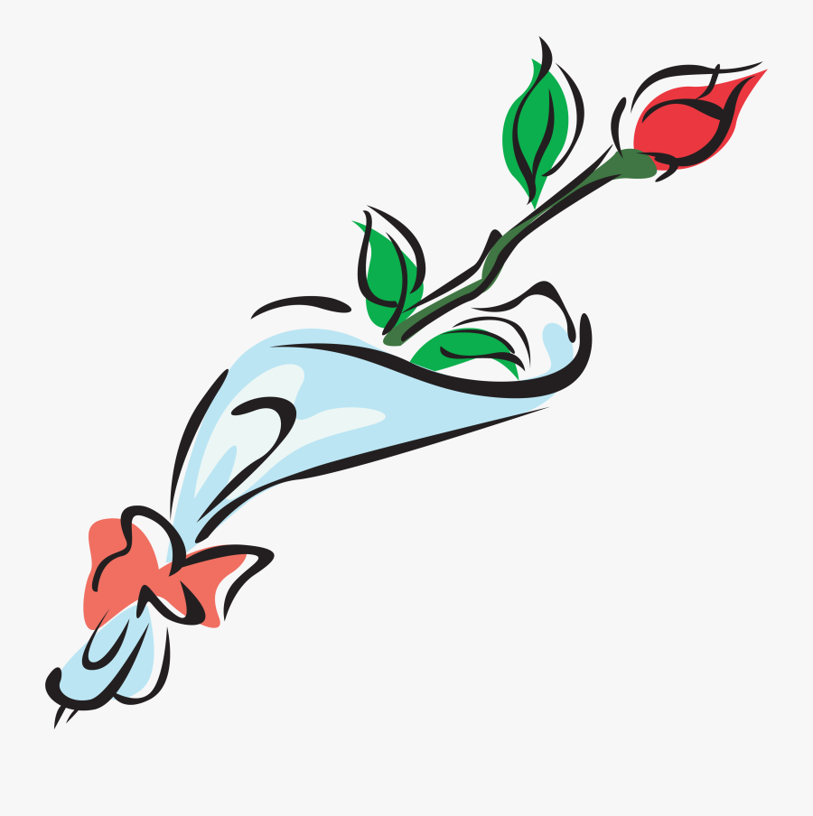 Kras Roza177 - Bouquet Of Flowers Clip Art, Transparent Clipart