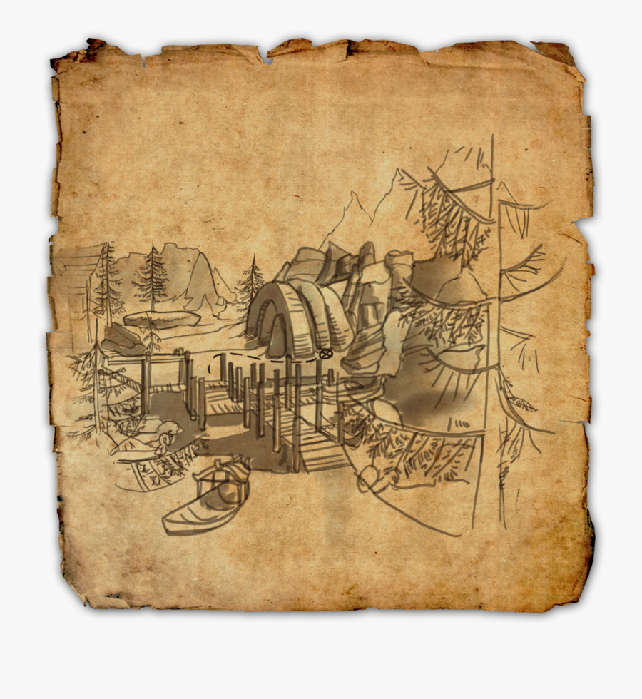 Clip Art Bleakrock Ce Map Wiki - Clockwork City Eso Treasure Map, Transparent Clipart