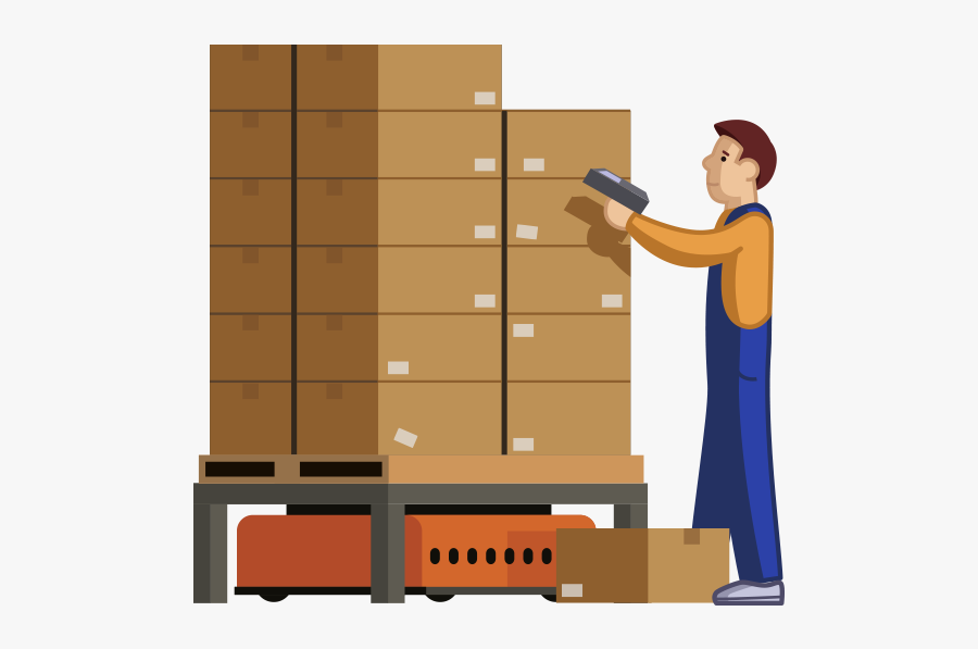 Walkway For Warehouse Icon, Transparent Clipart