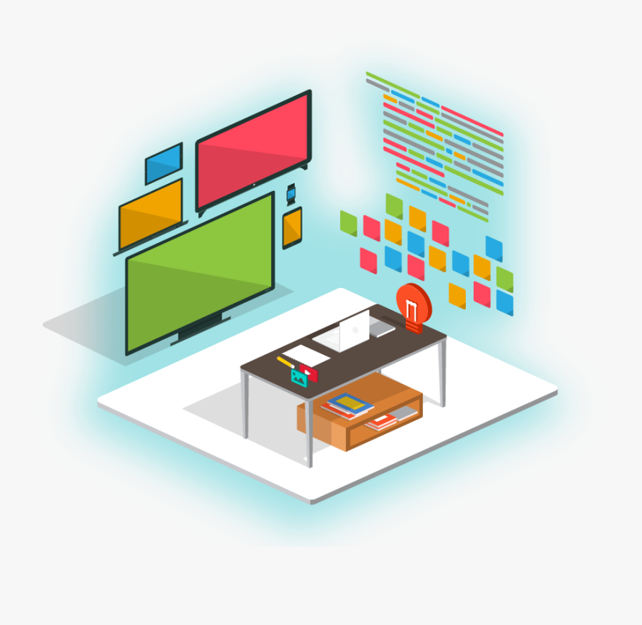 Isometric Flat Design Icon, Transparent Clipart