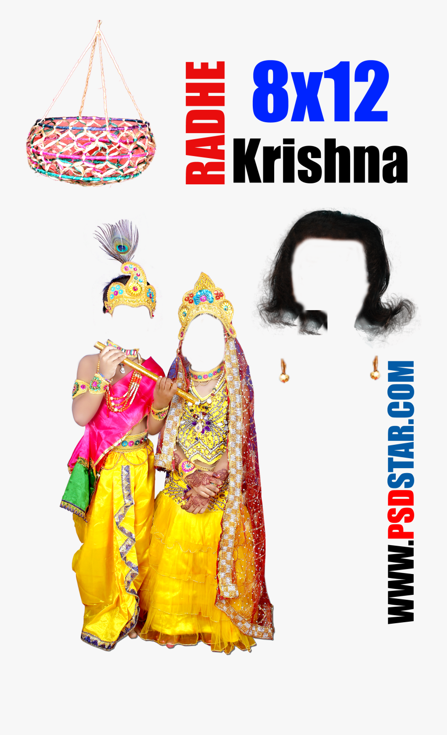 Transparent Full Body Png - Krishna Png Dress, Transparent Clipart
