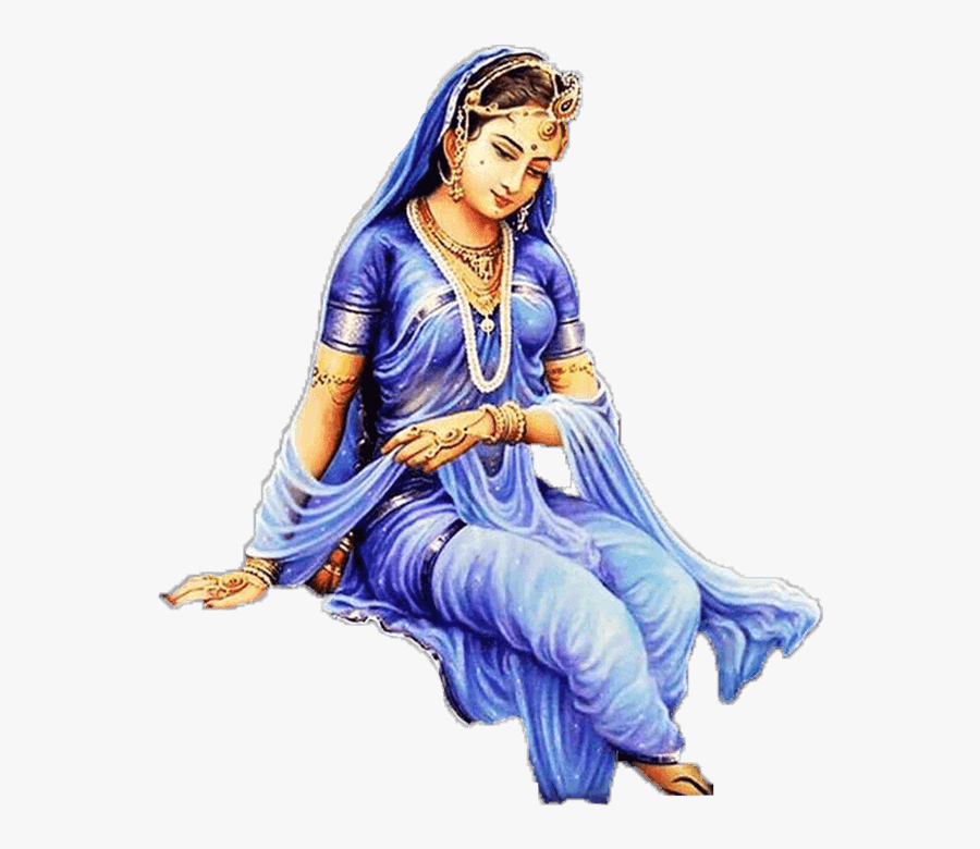 Radha Krishna Png - Radha Ji Png, Transparent Clipart