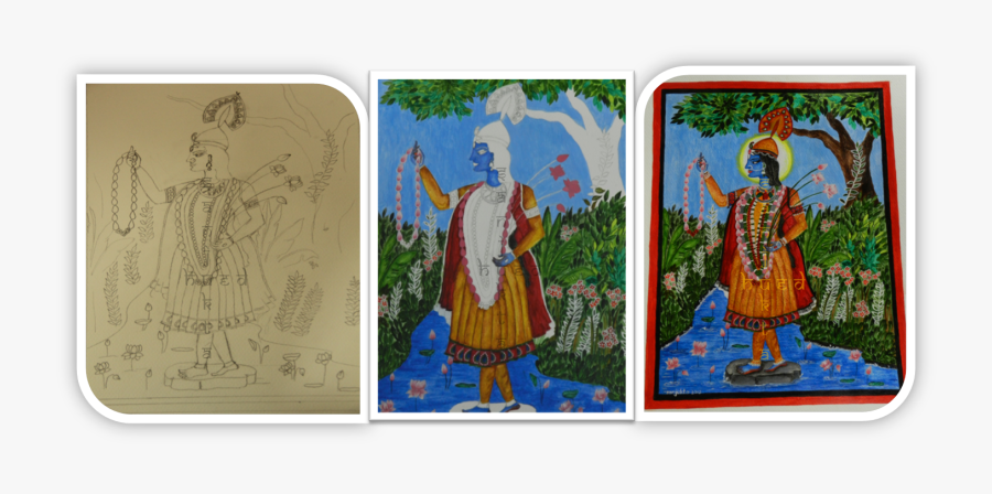 Yamunaji, Hued - Painting, Transparent Clipart