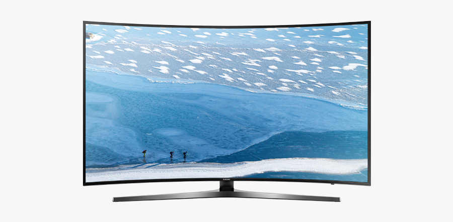 Samsung Ku Curved Uhd - Tv Samsung 43 Inch, Transparent Clipart