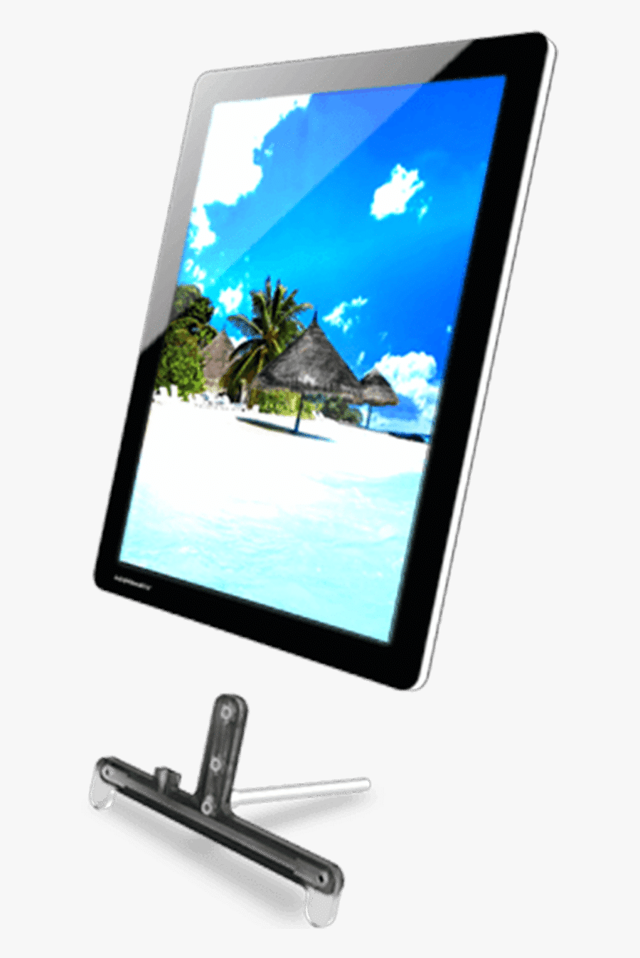 Led Tv Light-emitting Diode Monitors Single Computer - Led-backlit Lcd Display, Transparent Clipart