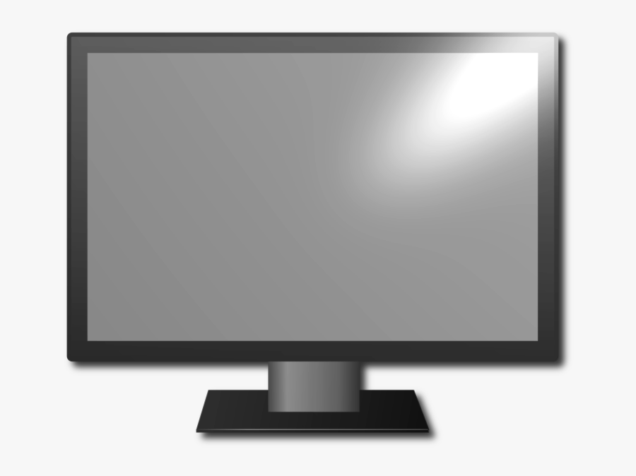 Picto Tv - Computer Monitor, Transparent Clipart