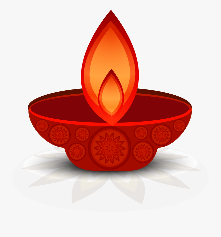 Diwali Vector Art Greeting Card, Transparent Clipart