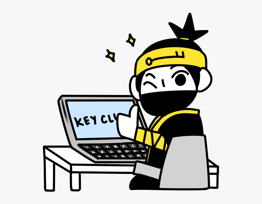 D13s Ninjas Key Club, Transparent Clipart