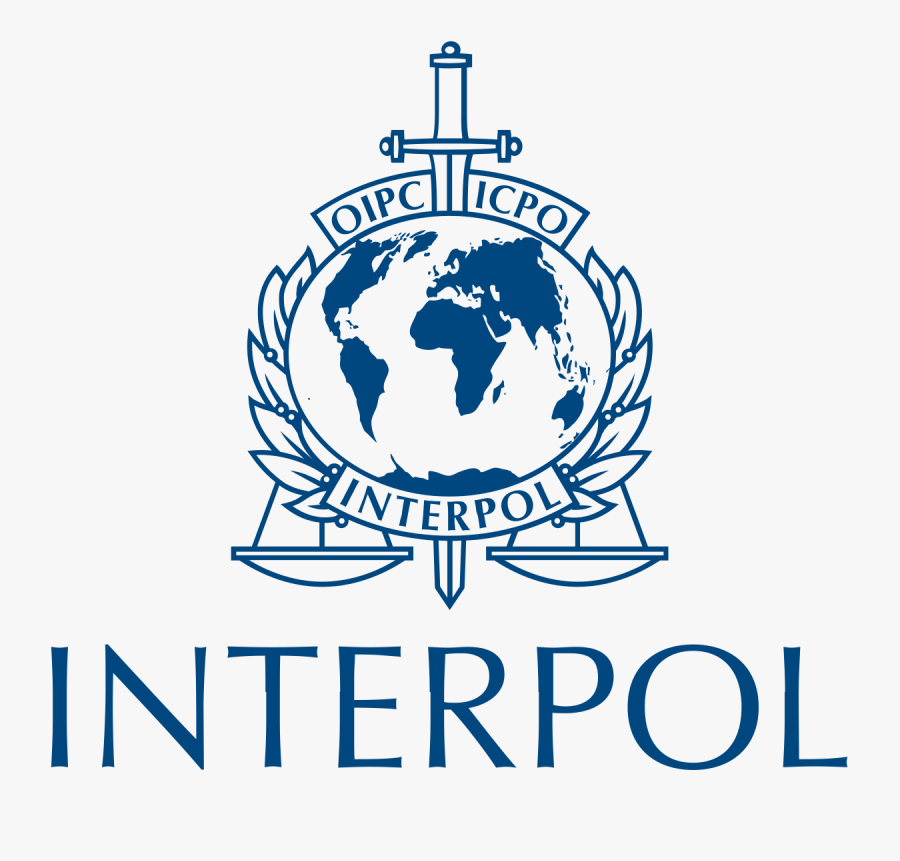 Interpol Logo Hd, Transparent Clipart