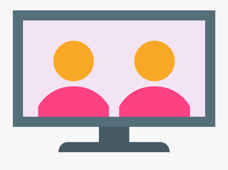 Tv Program Icon - Circle, Transparent Clipart