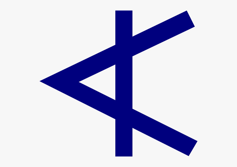 Blue Aleph Svg Clip Arts - Бык Буква А, Transparent Clipart