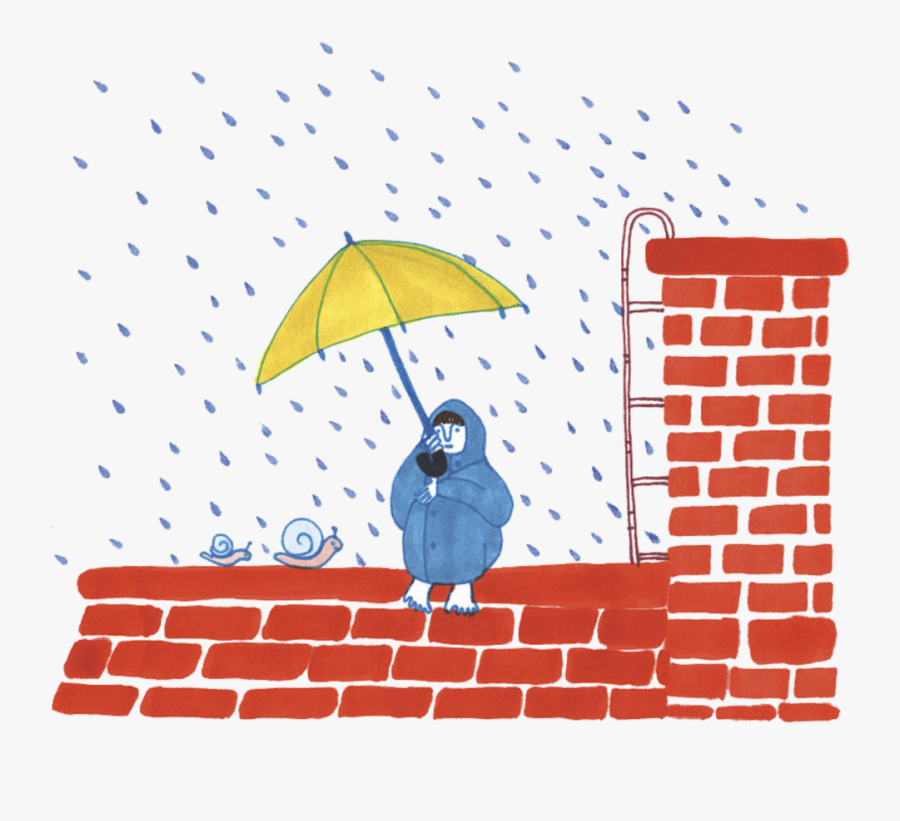 #ftestickers #clipart #rain #umbrella #cute - Umbrella, Transparent Clipart