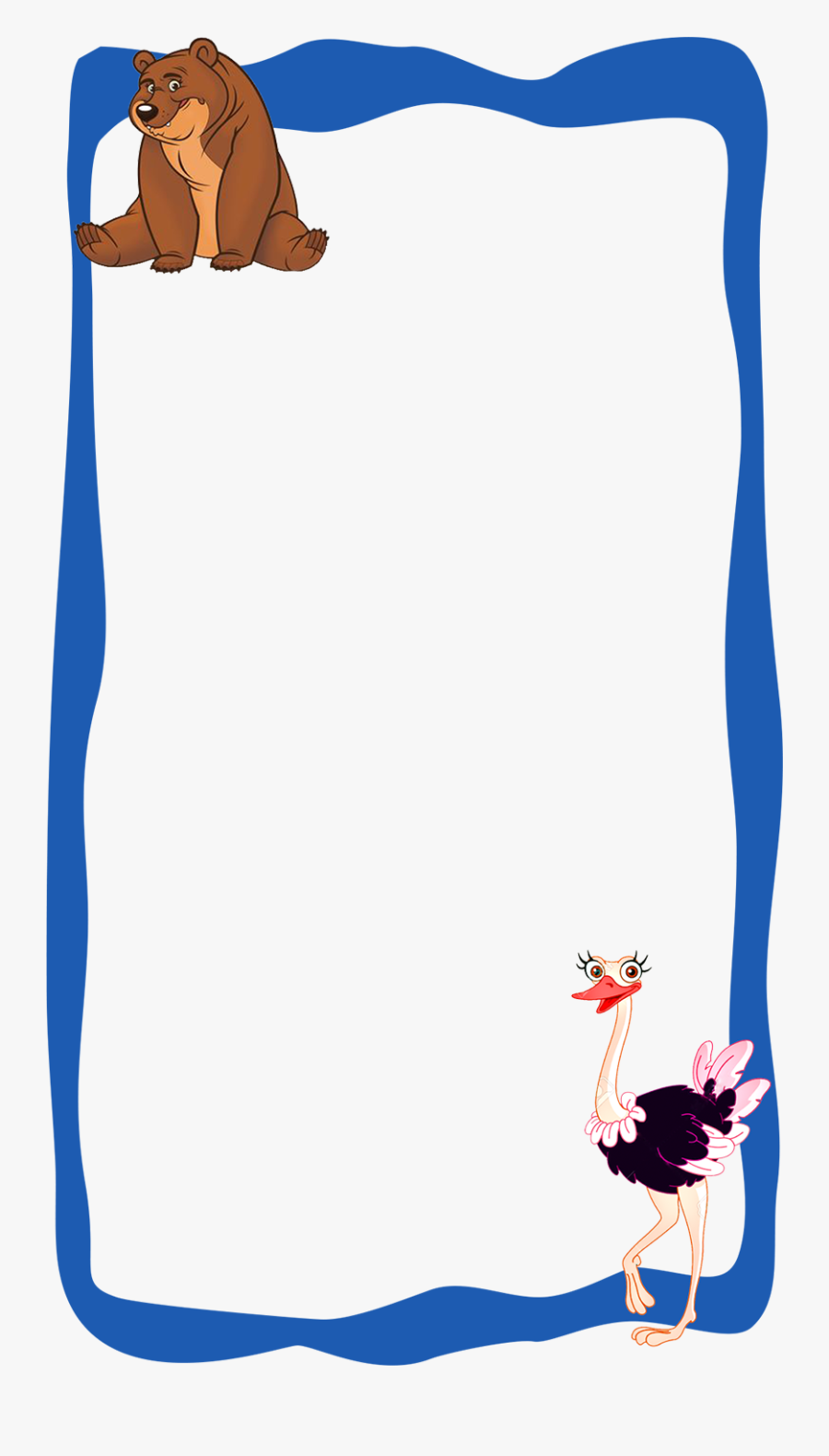 Web Design By Emily Williams For This Project - Ostrich Cartoon, Transparent Clipart
