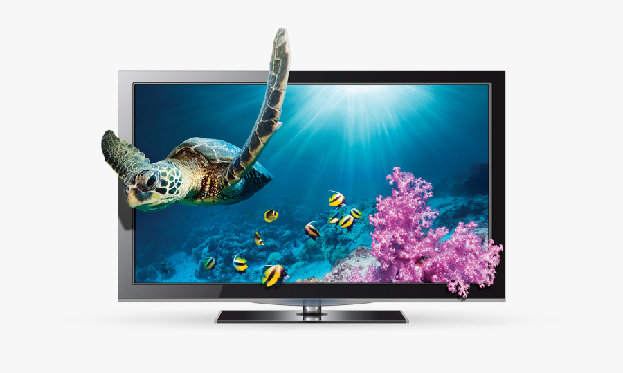 3d Television Png, Transparent Clipart