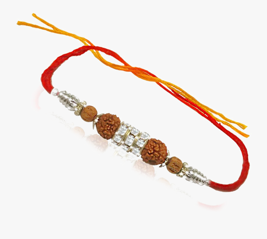 Raksha Bandhan Transparent Png - Rudraksha Rakhi Design, Transparent Clipart