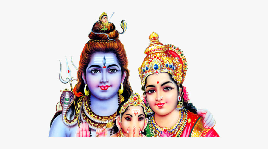 Lord Shiva Parvathi Images Png, Transparent Clipart