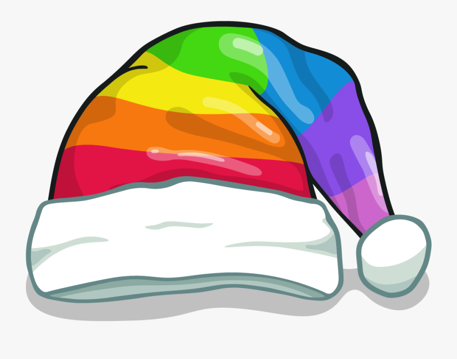 Black Christmas Hat Png, Transparent Clipart